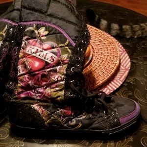Ed Hardy Love Kills Boots/Tennis Shoes